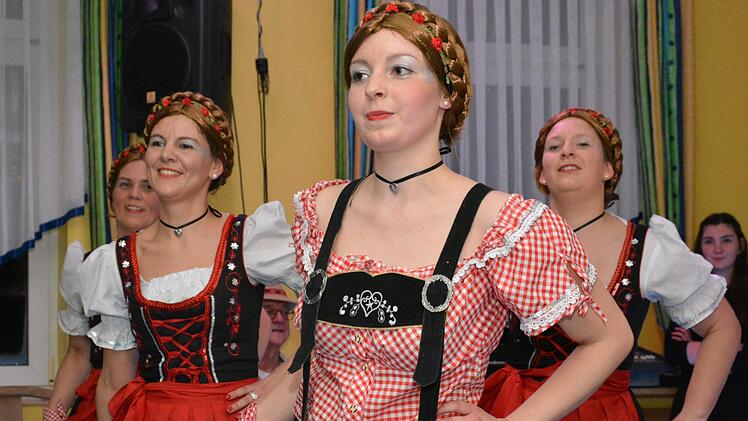 Die Saalenixen aus Bad Bocklet hatten in Windheim einen Gastauftritt. Foto: Björn Hein