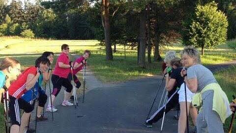 Nach der Anstrengung gibt's auch mal eine kleine Pause für die Teilnehmer.  Foto: SG Oberleichtersbach