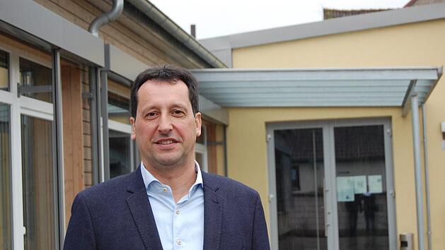 Oliver Lukaschewitsch von der Unabhängigen Wählergemeinschaft ist einer von drei Bürgermeister-Kandidaten in Fuchsstadt.  Wolfgang Dünnebier