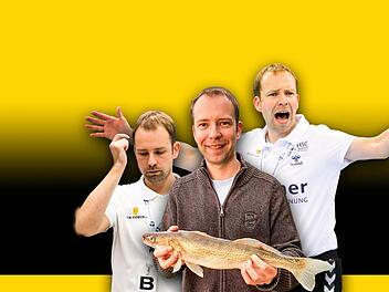 Coburgs Trainer Jan Gorr steht im großen Tageblatt-Interview Rede und Antwort. Fotos: H. J. Zaunbrecher/privat Grafik: Micho Haller