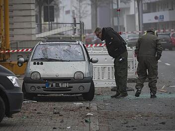 Nach der Explosion einer Baustellentoilette in Fürth sucht die Polizei nun nach Zeugen. Foto: News5