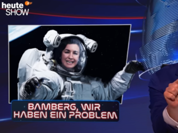 "Bamberg, wir haben ein Problem": Bär als Film-Heldin in "Heute-Show"