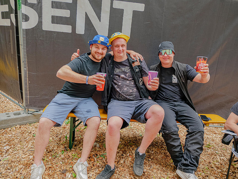 4 Tage Camping, 3 Tage Konzerte