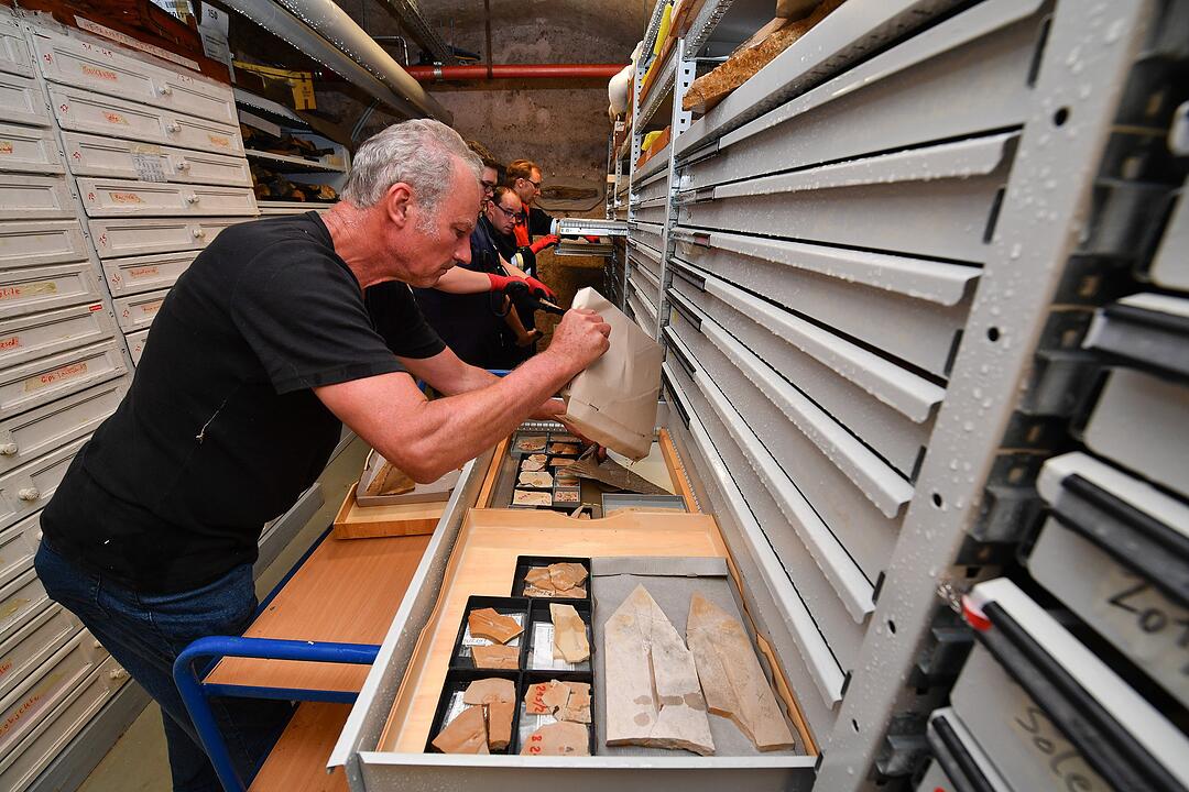 Wasserrohrbruch im Naturkundemuseum
