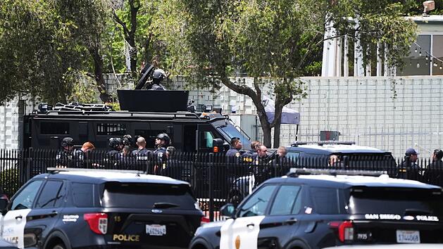 Sch&uuml;sse am islamischem Zentrum in San Diego