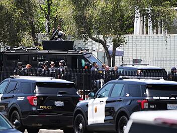 Sch&uuml;sse am islamischem Zentrum in San Diego
