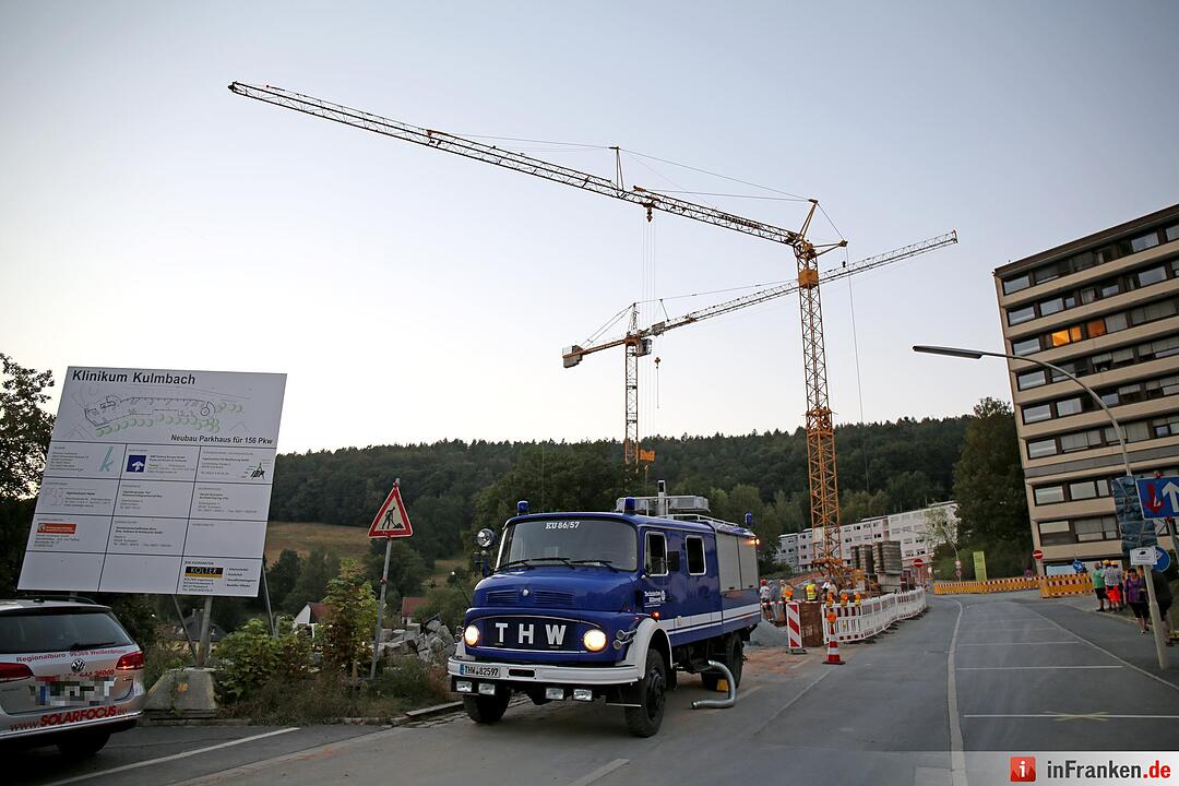 Schwerer Arbeitsunfall auf Baustelle in Kulmbach
