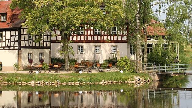 Kirchlauter: Gutshof Andres hat eine der sch&ouml;nsten Lokal-Terrassen Deutschlands