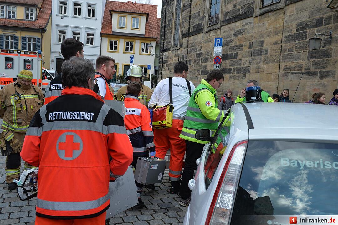 Großeinsatz an Maria-Ward-Schule Bamberg