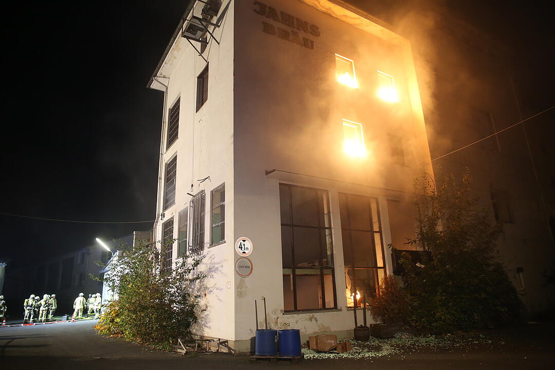 Explosion in Kronach: Großeinsatz bei Feuerwehrübung auf Brauereigelände