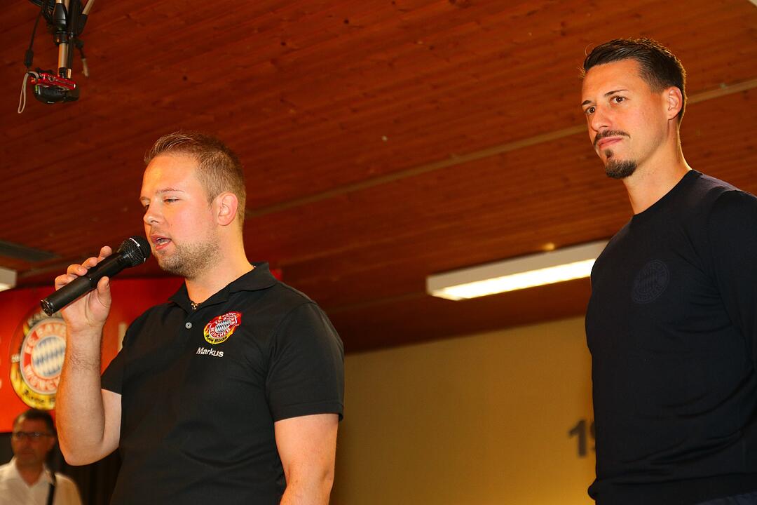Besuch von Sandro Wagner