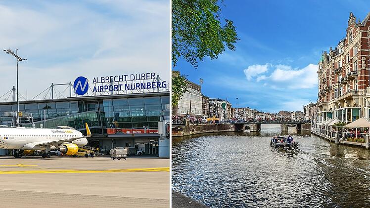 Flughafen Nürnberg: Mehr Flüge nach Amsterdam - Airline erweitert Angebot