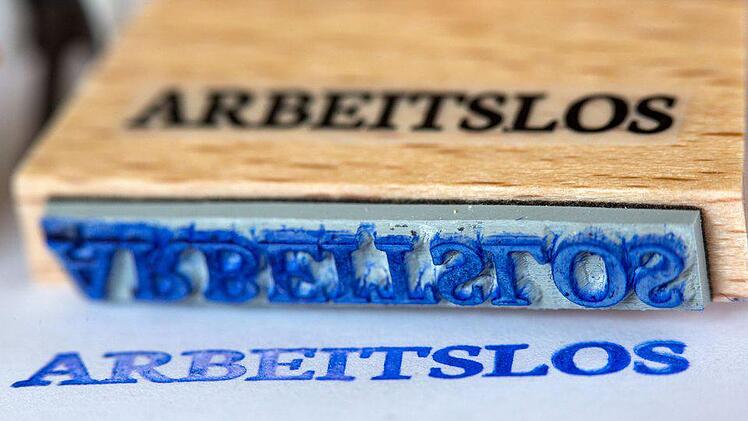 &bdquo;Arbeitslos&rdquo;-Stempel