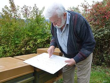 Der Einschubboden erleichtert die Milbenkontrolle.