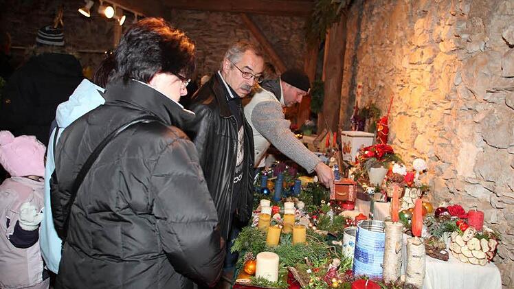 Weihnachtsmarkt Aufseß. Foto: Georg Wolf