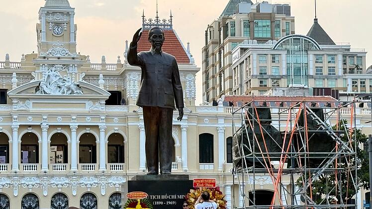 Statue von Ho Chi Minh