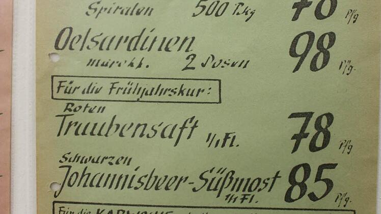 150 Jahre Dorfladen in Burkardroth.  Foto: Robert Huger