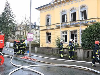 Einsatz am Ostersonntag 2016: Der nun verurteilte 42-Jährige aus dem Landkreis war für das Feuer verantwortlich. Foto: NEWS5 / Merzbach