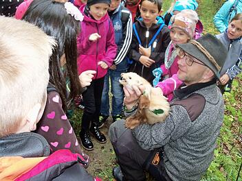 Waldtag mit Michael Schneider  Foto: Kirsten B&uuml;chs