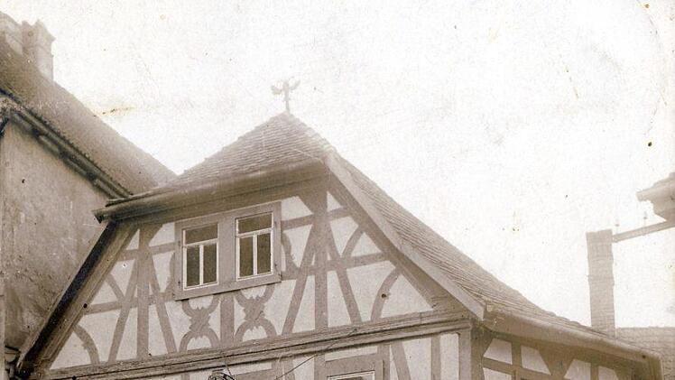 Im Gasthaus Adler wurde einst selbst gebrautes Bier ausgeschenkt.Stadtarchiv Münnerstadt