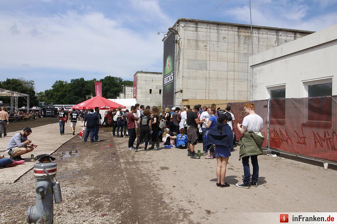 Rock im Park 2016 - Stimmung am Sonntagmorgen