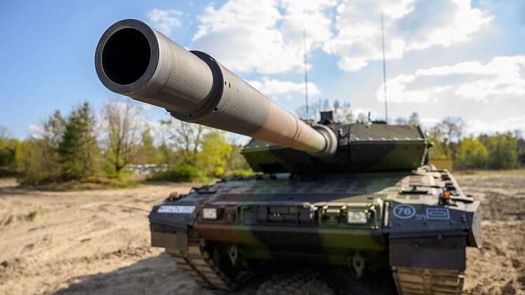 Kampfpanzer der Bundeswehr vom Typ Leopard 2 A7V
