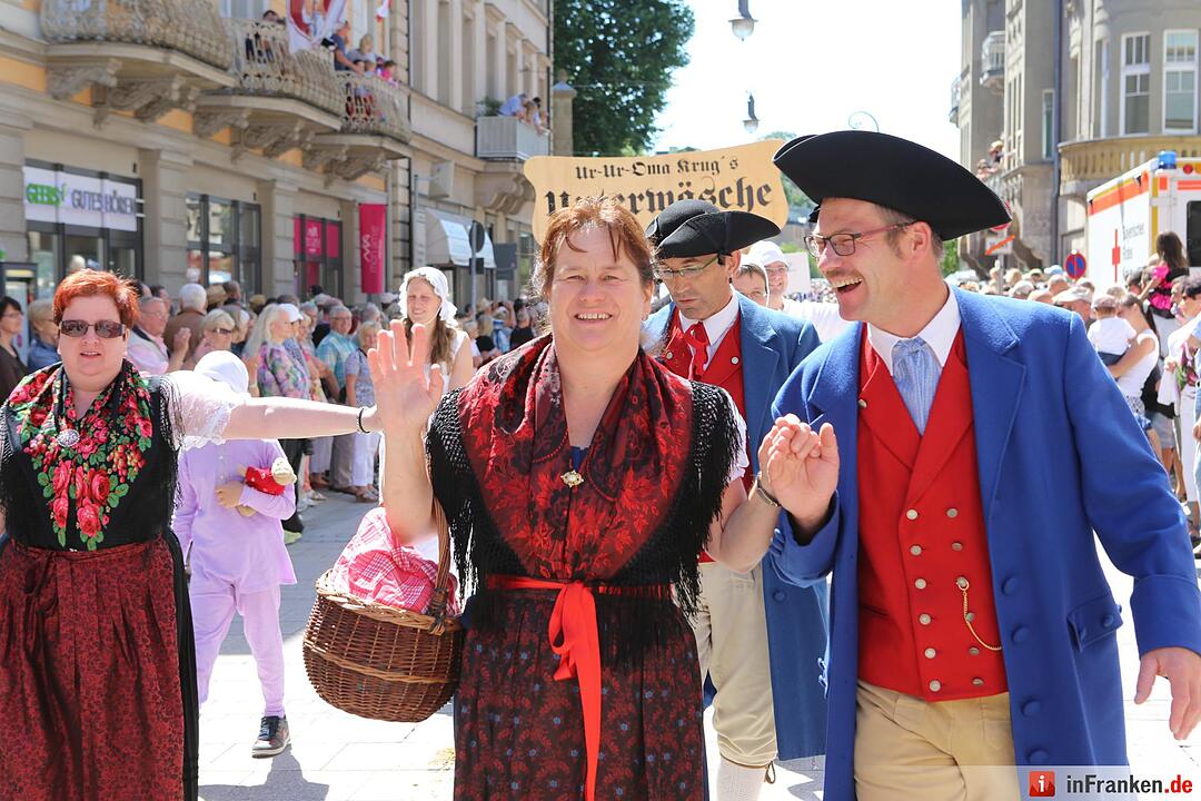 Rakoczyfest in Bad Kissingen mit Umzug; Foto: Barbara Herbst