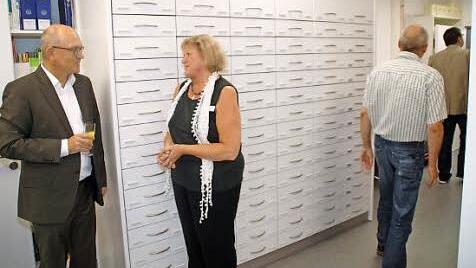 Apothekerin Karin Minet ist mit ihrem Team von der Unteren Apotheke und ihrem Naturheilkunde-Angebot mit ins Goldene Feld umgezogen.