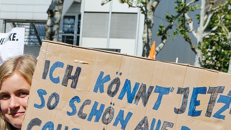 Demonstration gegen das geplante Polizeiaufgabengesetz am 12. Mai 2018 in Bamberg. Foto: Matthias Hoch