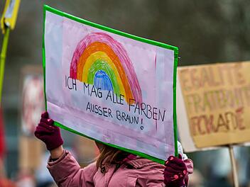 Demonstrationen gegen Rechtextremismus - Offenbach