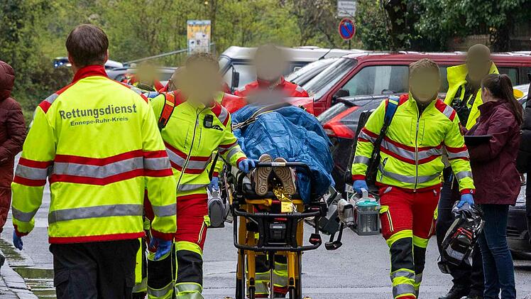 Gro&szlig;einsatz der Polizei in Witten