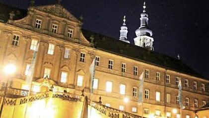 Kloster Banz - nach der Säkularisation war es eine Zeit lang ein Schloss der Herzogsfamilie in Bayern, heute ist es Bildungszentrum der Hanns-Seidel-Stiftung. Foto: Matthias Einwag