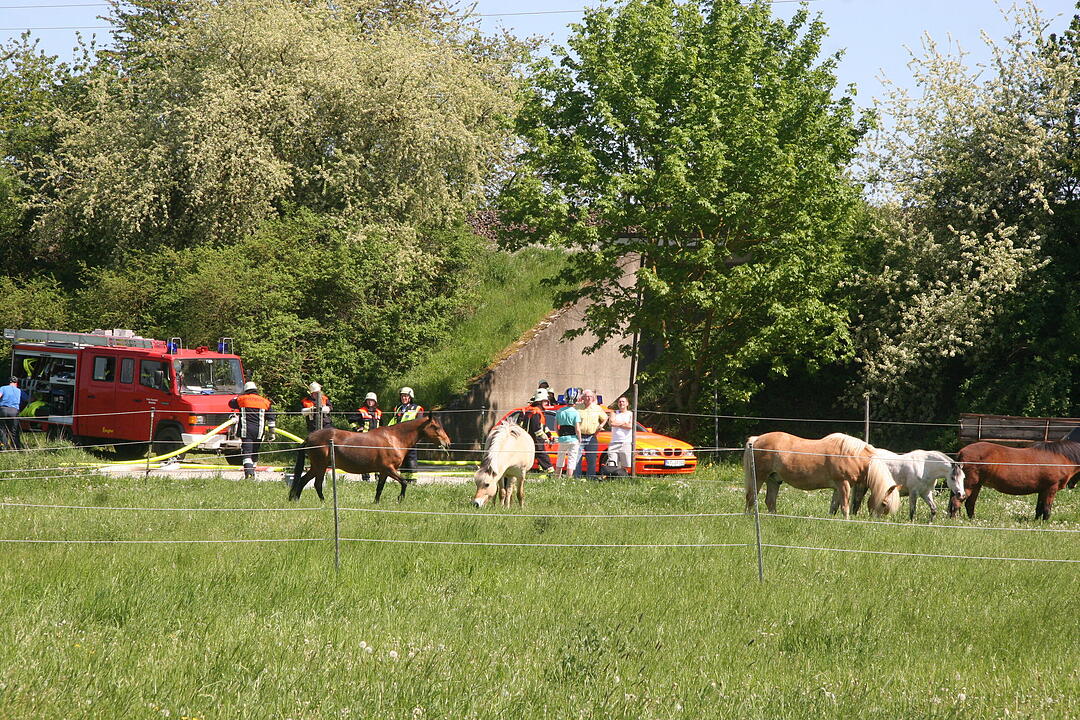 Feuer auf Aussiedlerhof