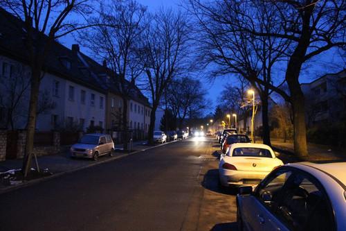 28.01.2014 Kloster-Banz-Straße Richtung Zollnerstraße