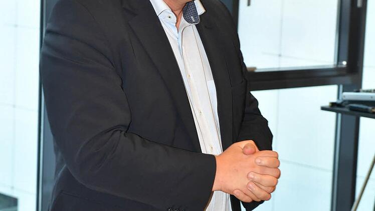 Bundestagsabgeordneter Andreas Schwarz und ... Foto: Ronald Rinklef