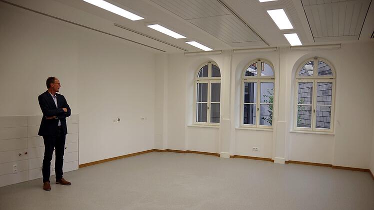 Der Multifunktionsraum ist zum kreativwerden gedacht. Foto: Heike Schülein
