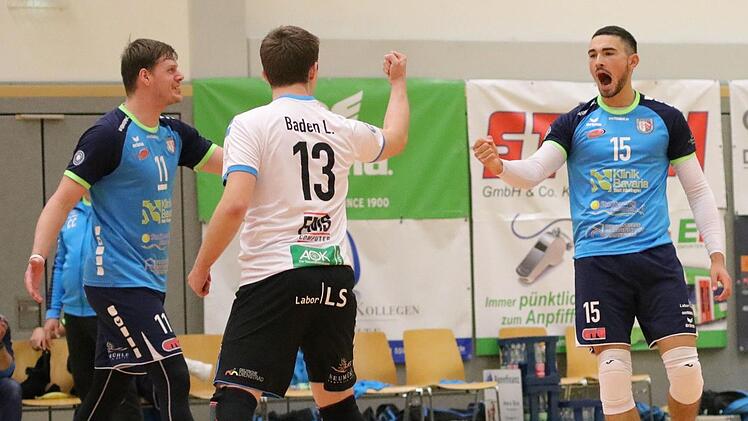 Die MVP-Auszeichnung ist der passende Beweis, dass sich Lorenz Karlitzek (rechts) nach seiner Verletzung wieder in seiner erhofften Rolle findet: als Leistungsträger seines Teams. Foto: Jens Feistel