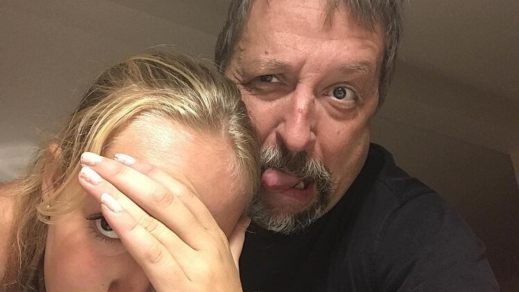 Blogger Michael Busch und seine Tochter Nicola.