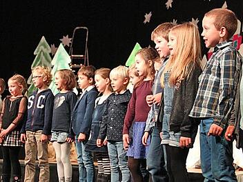 Die Erstklässler waren mächtig stolz. Foto: Katharina Müller-Sanke