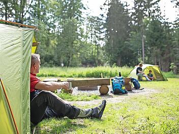 Der Trekkingplatz "Rehwiese"