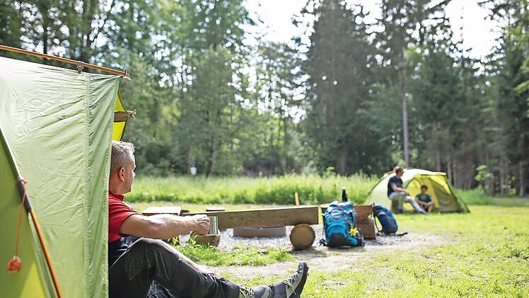 Der Trekkingplatz "Rehwiese"