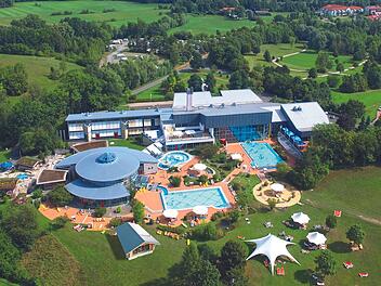 Panoramaansicht der ThermeNatur in Bad Rodach