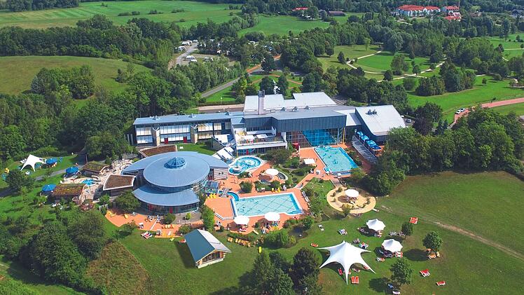 Panoramaansicht der ThermeNatur in Bad Rodach
