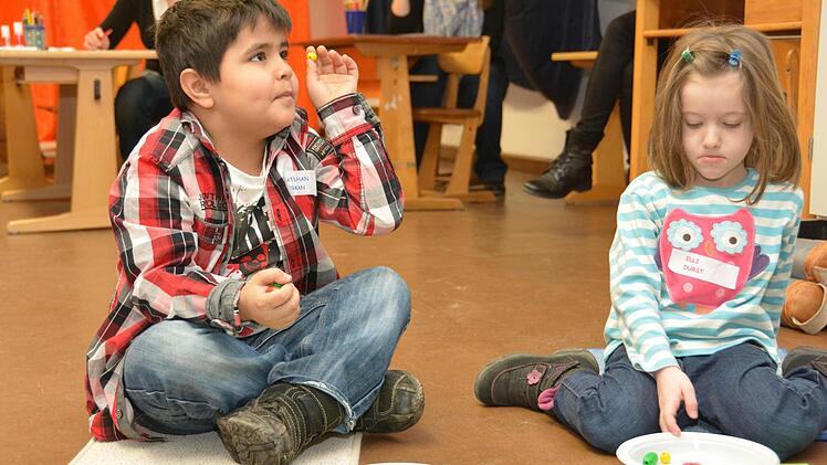 "Schule spielen" in der Theodor-Heublein-Grundschule Melkendorf  Foto: Dagmar Besand