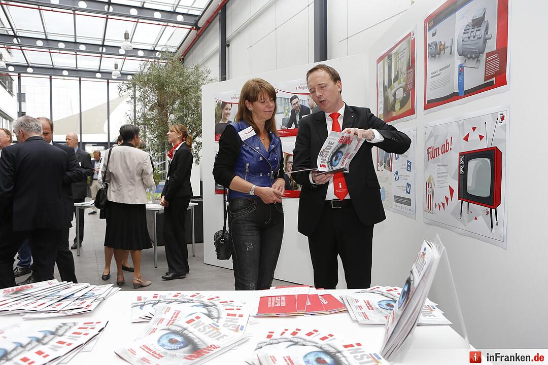 Das neue Druckzentrum der Mediengruppe Oberfranken wurde eröffnet