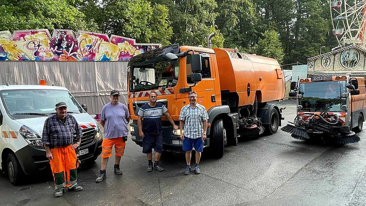 Forchheim: Eine dreckige Angelegenheit - wie Bauhof-Mitarbeiter das Annafest erleben