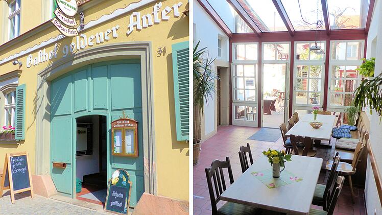 Der Gasthof Goldener Anker in Sche&szlig;litz, im oberfr&auml;nkischen Landkreis Bamberg wurde von unserer Leserschaft zu dem besten Restaurant Frankens gek&uuml;rt.