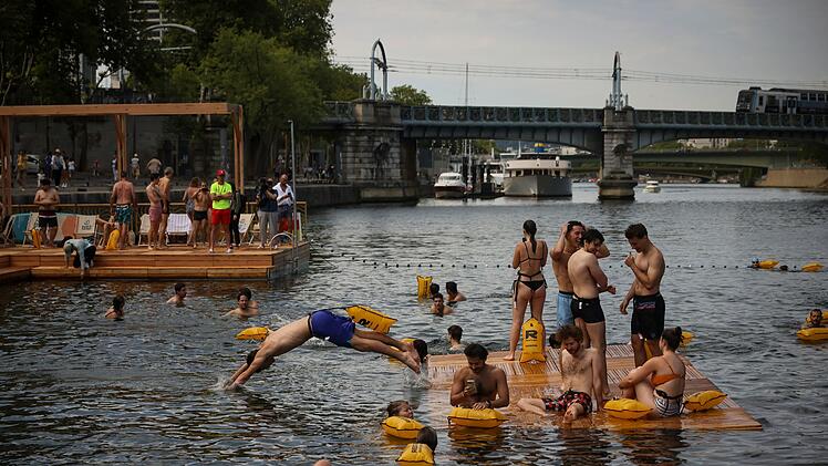 Baden in der Seine