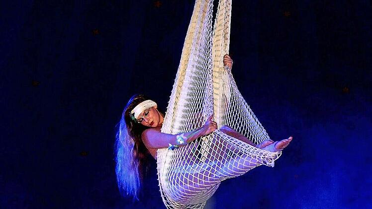 Spannende Akrobatiknummern stehen auch auf dem Programm.