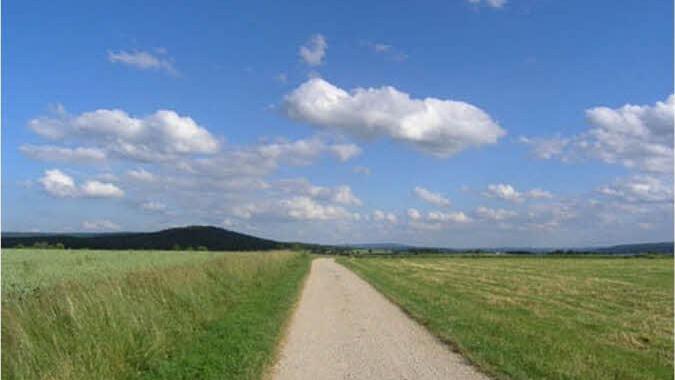 Beliebter Spazierweg